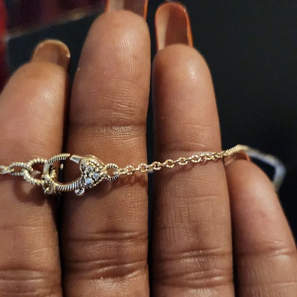 Judith Ripka 18inch Horseshoe Necklace - Picture 10 of 16